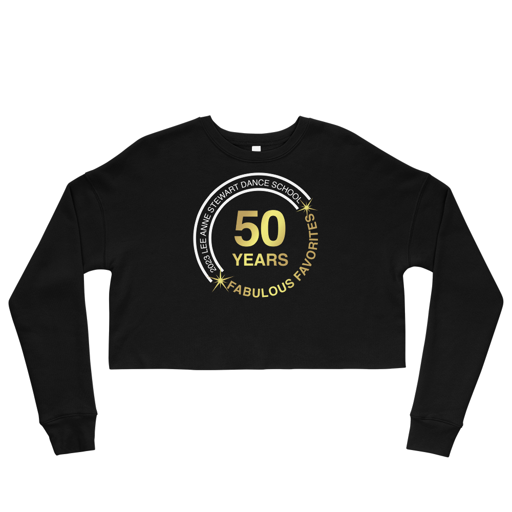 FABULOUS FAVORITES 2023: Adult Crop Sweatshirt Circle Logo